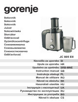 Gorenje GS-308 Používateľská príručka