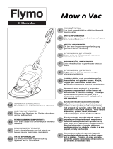 Flymo MOW&#39;N&#39;VAC Používateľská príručka