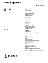Indesit DIFP 48 Užívateľská príručka