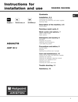 Indesit AQ9F 68 U (EU) Užívateľská príručka