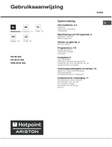 HOTPOINT/ARISTON HH 50 (BK)/HA Užívateľská príručka