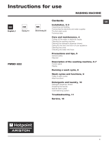 Hotpoint FMSD 822 CZ Užívateľská príručka