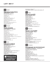 HOTPOINT/ARISTON LSTF 9M117 C EU Užívateľská príručka