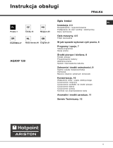 Hotpoint-Ariston AQXXF 129 Návod na obsluhu