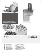 Bosch MUZ5CC2 Používateľská príručka