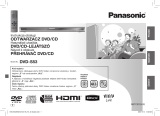 Panasonic DVDS53 Návod na používanie