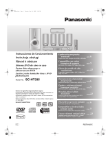 Panasonic SCHT335 Návod na používanie