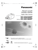 Panasonic NVGS180EP Návod na používanie