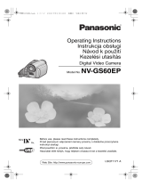 Panasonic NVGS60EP Návod na používanie