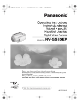 Panasonic NVGS80EP Návod na používanie