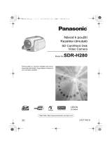 Panasonic SDRH280 Návod na používanie