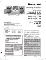 Panasonic SCAK250 Návod na používanie