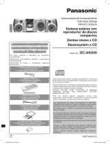 Panasonic SCAK640 Návod na používanie