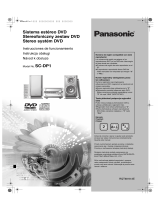 Panasonic SCDP1 Návod na obsluhu