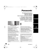 Panasonic SC-HC49 Návod na obsluhu
