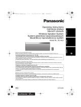 Panasonic SCNE3EG Návod na používanie