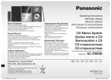 Panasonic SCPM500EP Návod na obsluhu