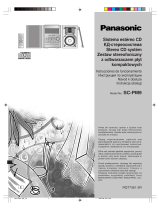 Panasonic SCPM9 Návod na používanie