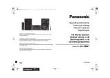 Panasonic SC-PMX7 Návod na obsluhu