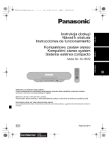 Panasonic SCRS52EG Návod na používanie