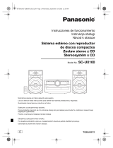 Panasonic SCUX100E Návod na používanie