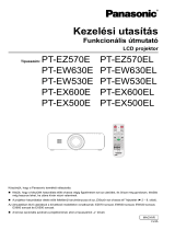 Panasonic PTEW530 Návod na používanie