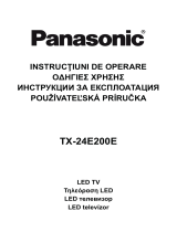 Panasonic TX24E200E Návod na používanie