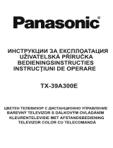Panasonic TX39A300E Návod na používanie