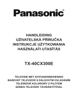 Panasonic TX40CX300E Návod na používanie