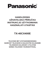 Panasonic TX40CX400E Návod na používanie