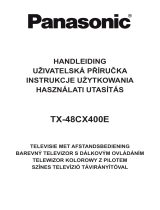 Panasonic TX48CX400E Návod na používanie