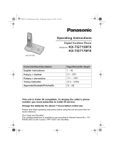 Panasonic KXTG7150FX Návod na používanie