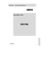 Zanussi ZM17ML Používateľská príručka
