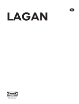IKEA LAGAN 80385796 Používateľská príručka
