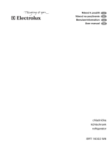 Electrolux ERT16002W8 Používateľská príručka