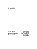 Aeg-Electrolux S75348KG98 Používateľská príručka
