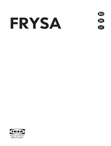 IKEA FRYSA Používateľská príručka