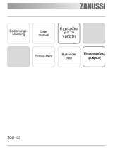 Zanussi ZOU133B Používateľská príručka