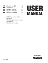 Zanussi ZES646X Používateľská príručka