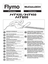 Flymo HT600 Používateľská príručka
