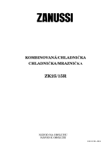 Zanussi ZK25/15R Používateľská príručka
