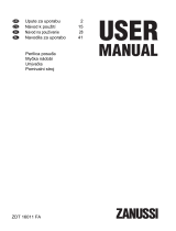 Zanussi ZDT16011FA Používateľská príručka