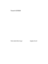 Aeg-Electrolux F87004MP Používateľská príručka