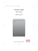 Aeg-Electrolux F50863 Používateľská príručka