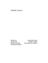 Aeg-Electrolux F44010IM Používateľská príručka