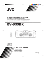 JVC MP3 Player RV-B99BK Používateľská príručka