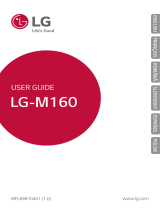 LG LGM160.AVDXTN Používateľská príručka