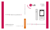 LG KU380 Používateľská príručka