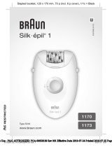 Braun 1370,  1170,  Silk-épil 1 Používateľská príručka