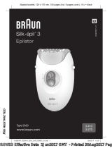 Braun 3-410, 3-270, Silk-épil 3 Používateľská príručka